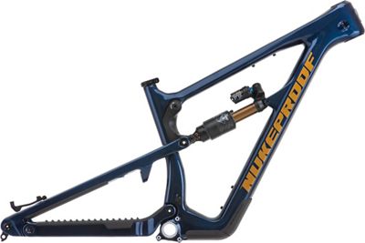 Nukeproof Mega 297 Carbon Frame - Blue - Black - Kraken Blue - S, Kraken Blue